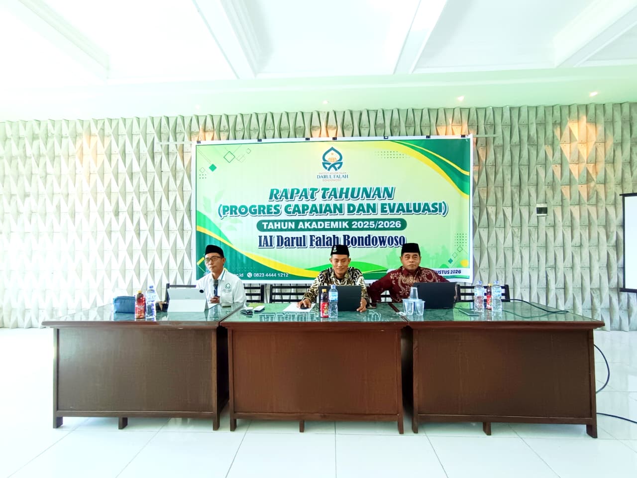 IAI Darul Falah Bondowoso Gelar Rapat Tahunan Progres Capaian dan Evaluasi Kinerja Tahun Akademik 2025/2026